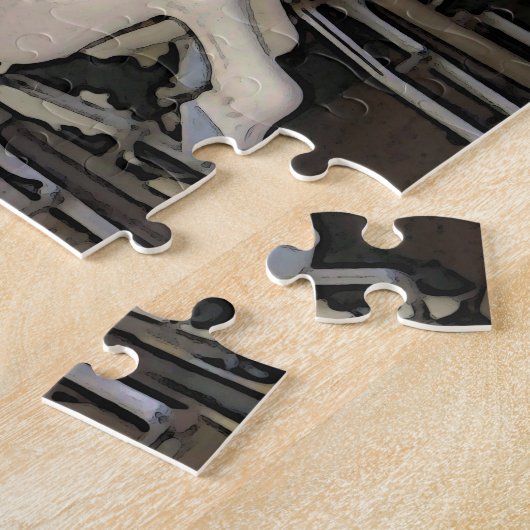 Puzzle Chevaux de carrousel (Côté)