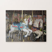 Puzzle Chevaux de carrousel (Horizontal)