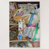 Puzzle Chevaux de carrousel colorés (Vertical)