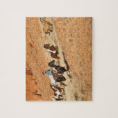 Puzzle Chevaux de cow-boy (Vertical)