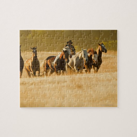 Puzzle Chevaux de cow-boy 2 (Horizontal)