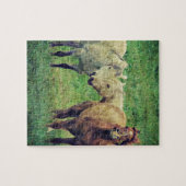 Puzzle Chevaux drôle (Horizontal)