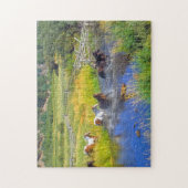 Puzzle Chevaux du Montana. (Vertical)