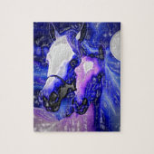 Puzzle Chevaux en amour (Vertical)