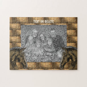 Puzzle Chevaux Et Balles De Poil Ajoutez Votre Photo Pers