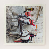 Puzzle Chevaux et calèche, Autriche (Horizontal)
