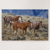 Puzzle Chevaux Parcourir les collines (Horizontal)