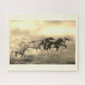 Puzzle Chevaux sauvages (Horizontal)