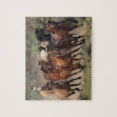 Puzzle Chevaux sauvages (Vertical)