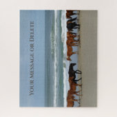 Puzzle Chevaux sauvages Banques extérieures OBX Corolla N (Vertical)