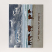 Puzzle Chevaux sauvages Corolla Outer Banks NC (Vertical)