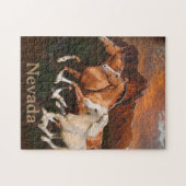 Puzzle Chevaux sauvages d'Arizona (Horizontal)
