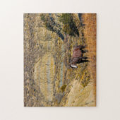 Puzzle Chevaux sauvages Mustang. (Vertical)