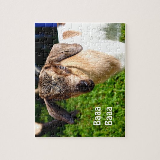 Puzzle Chèvre adorable de bébé (Vertical)