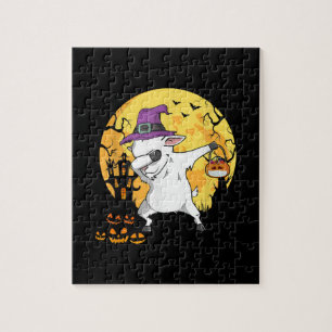 Puzzle Chèvre Dabbing sorcière Citrouille Drôle Chien drô