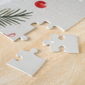 Puzzle Chèvre mignonne de la ferme de Noël (Côté)