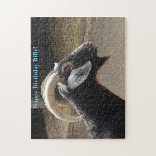 Puzzle Chèvre noire mignonne (Vertical)