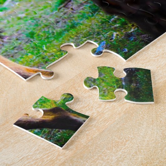 Puzzle Chèvre sauvage du Nevada. (Côté)