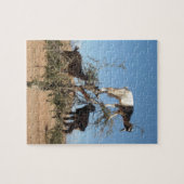 Puzzle Chèvres amusantes dans un arbre (Horizontal)