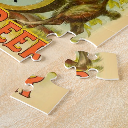 Puzzle Chèvres Bock Bière Publicité (Côté)