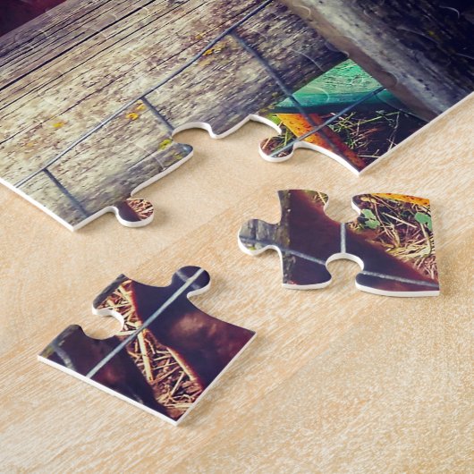 Puzzle Chèvres Hood River Oregon. (Côté)