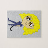 Puzzle Chibi avec une queue de chat (Horizontal)