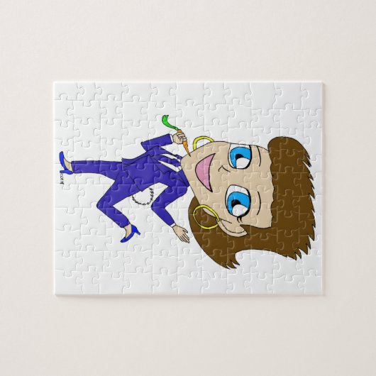 Puzzle chibi bunny tail (Horizontal)