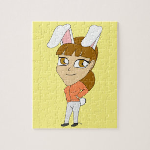 Puzzle chibi bunnygirl