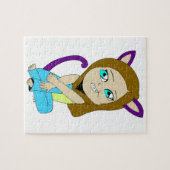 Puzzle chibi catgirl (Horizontal)