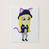 Puzzle chibi catgirl (Vertical)