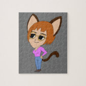 Puzzle chibi catgirl  (Vertical)