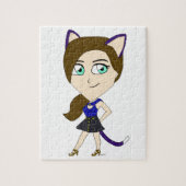 Puzzle chibi catgirl  (Vertical)