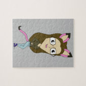 Puzzle chibi catgirl (Horizontal)