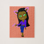 Puzzle chibi catgirl (Vertical)
