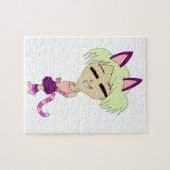 Puzzle chibi catgirl  (Horizontal)
