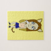 Puzzle Chibi Catgirl (Horizontal)