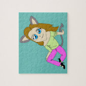 Puzzle chibi catgirl  (Vertical)