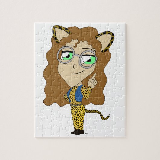 Puzzle chibi catgirl  (Vertical)