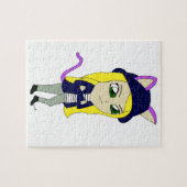 Puzzle chibi chatte fille (Horizontal)