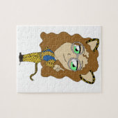 Puzzle chibi chatte fille (Horizontal)