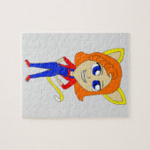 Puzzle chibi fille chat (Horizontal)