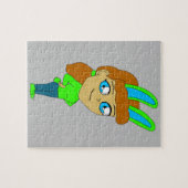 Puzzle chibi fille lapine (Horizontal)