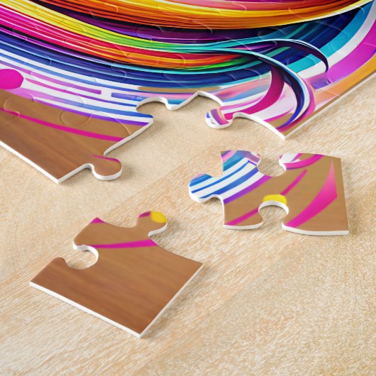 Puzzle Chibi Rainbow Unicorn (Côté)