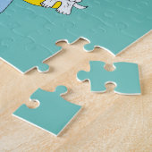 Puzzle Chibi with a pup (Côté)