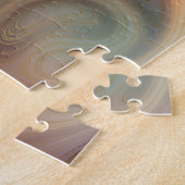 Puzzle Chic Earthy | Agate en pierre de cuivre naturel (Côté)