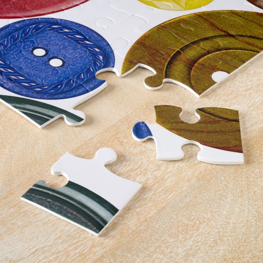 Puzzle Chic sans couture : ensemble de boutons haute réso (Côté)