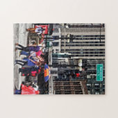 Puzzle Chicago IL - Rainy Day sur E Wacker Drive (Horizontal)