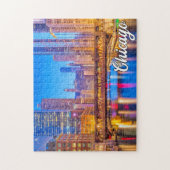Puzzle Chicago, Illinois, États-Unis (Vertical)
