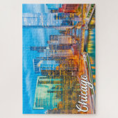 Puzzle Chicago, Illinois, États-Unis (Vertical)