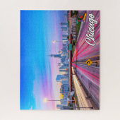 Puzzle Chicago, Illinois, États-Unis (Vertical)